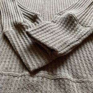 Olive green off the shoulder sweater